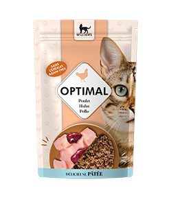 CAT OPTIMAL POUCH POLLO 85 gr.